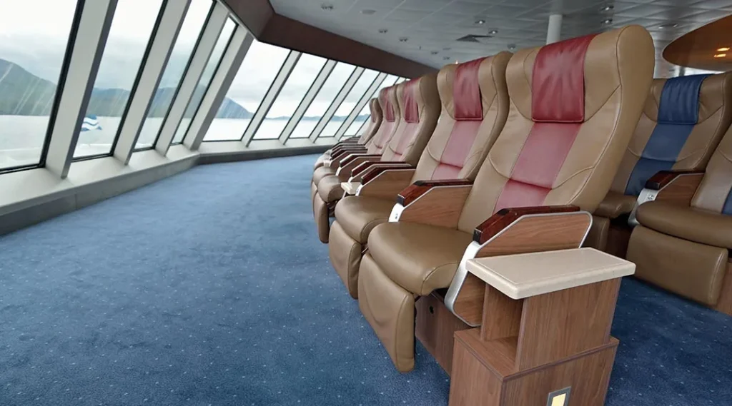 BC Ferries inside view