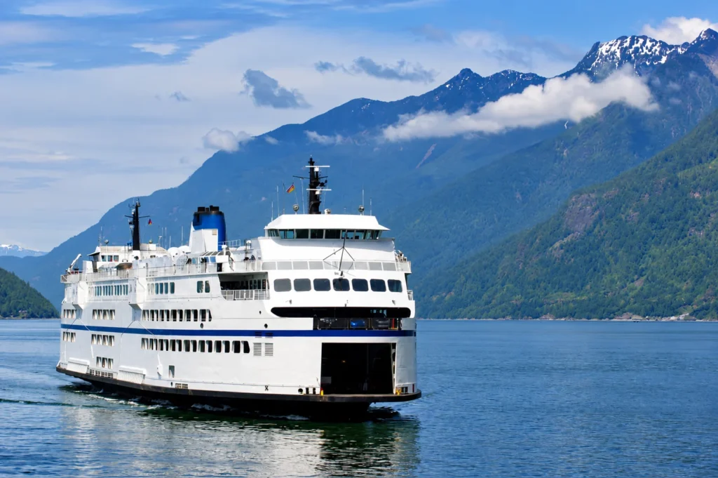 BC ferries backview