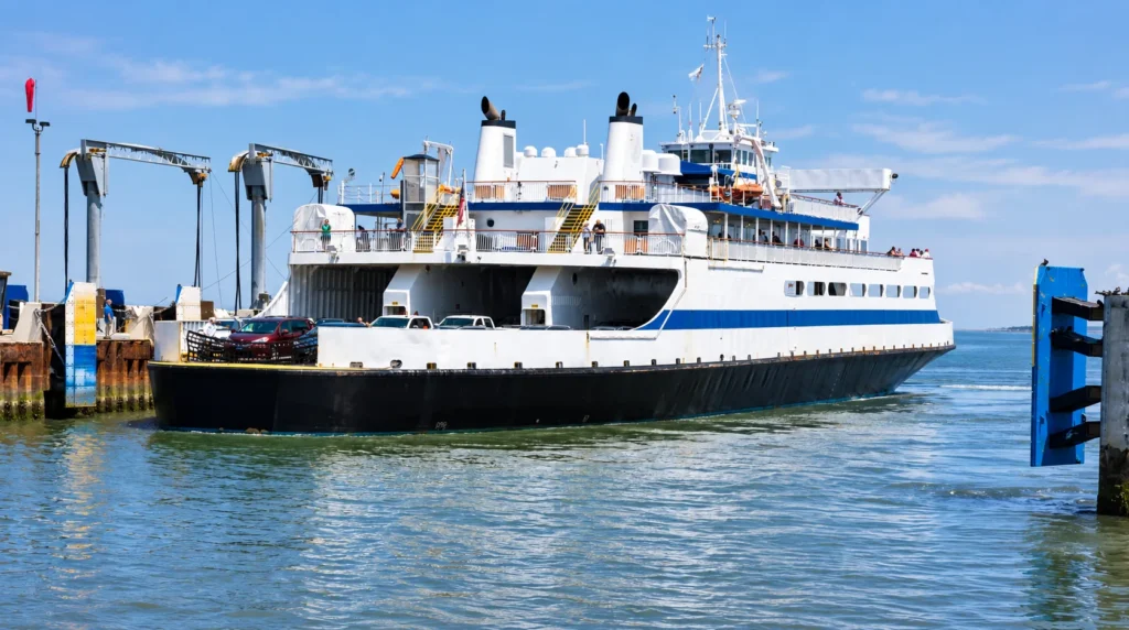 Cape May Lewes Ferry backview