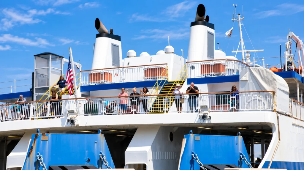 Cape May Lewes Ferry balcony