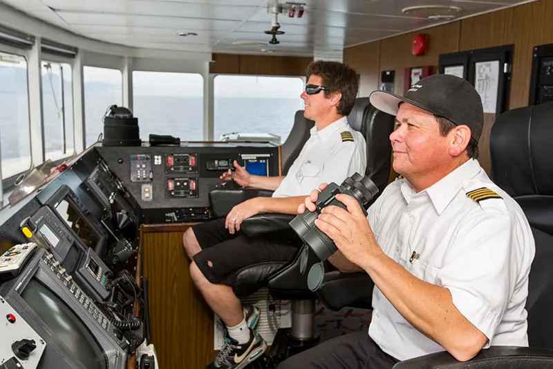 Catalina Express Ferry crew.