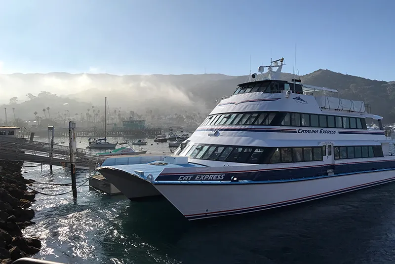 Catalina Express Ferry sideview