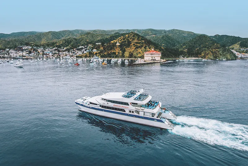Catalina Express Ferry topview