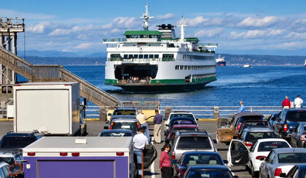 Washington State Ferries backview