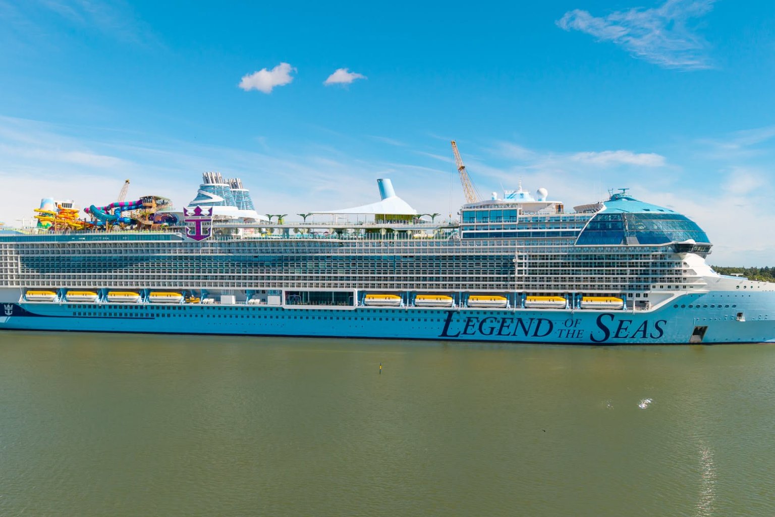 Legend of the Seas, the third Icon-class cruise ship