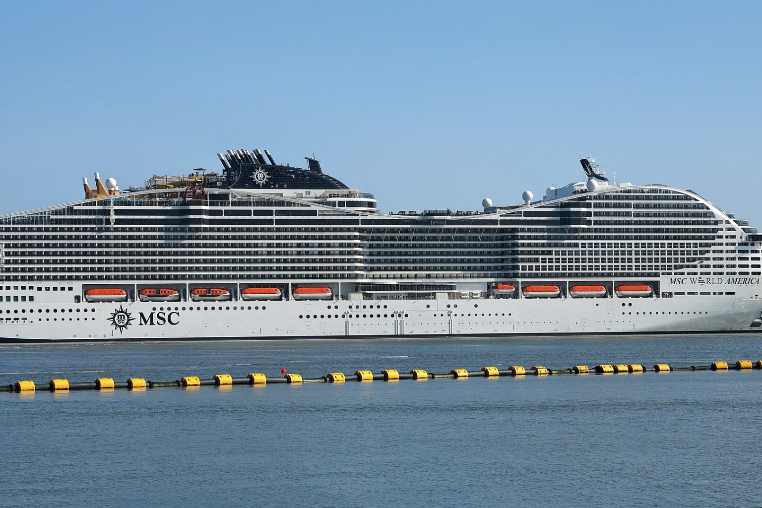 MSC World America, the largest MSC cruise ship